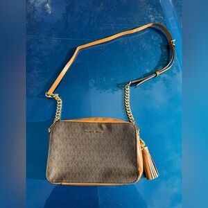 Michael Kors Ginny Medium Logo Crossbody Bag